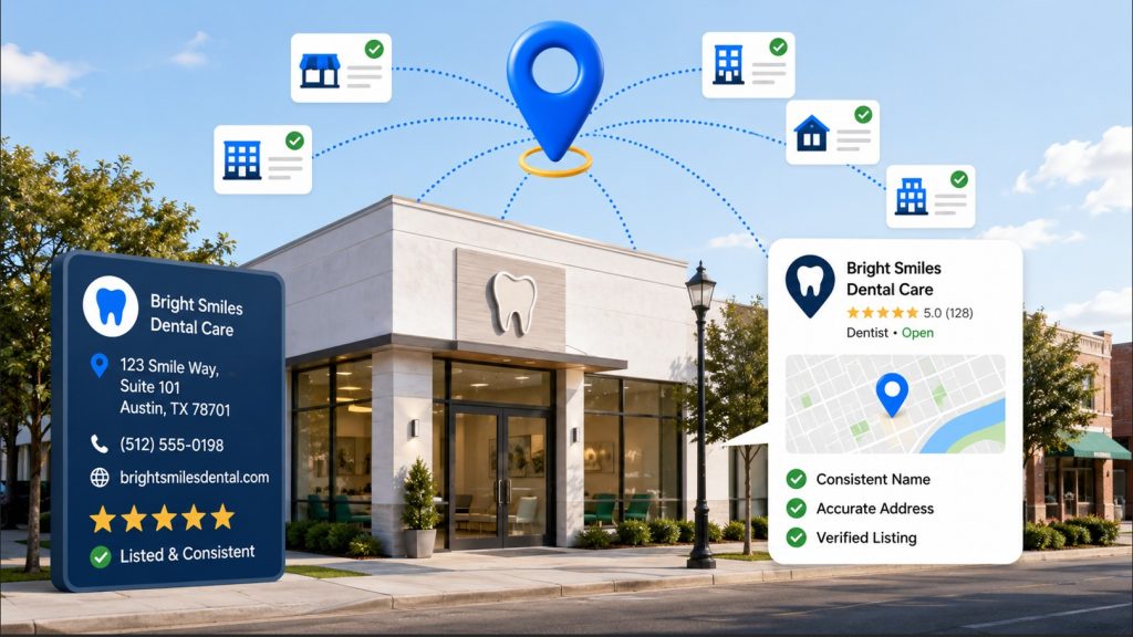 Local Citation Building for Dentists