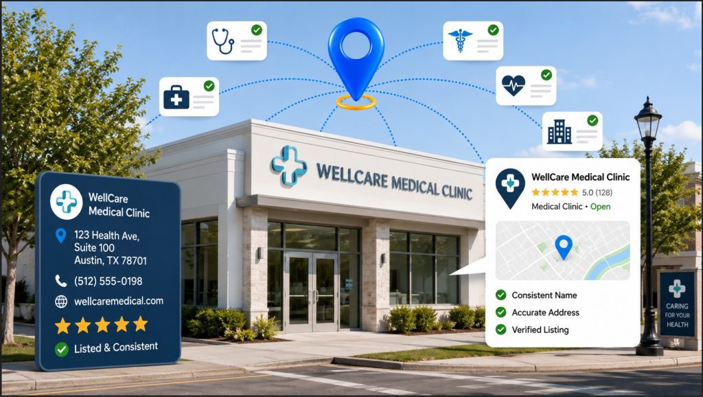 Local Citation Building for Medical Clinics