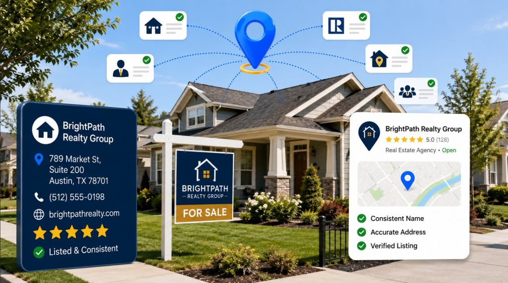 Local Citation Building for Real Estate Agents