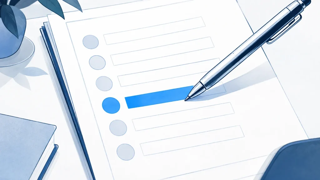 A business owner selecting the correct primary category for their listing with careful attention to detail.